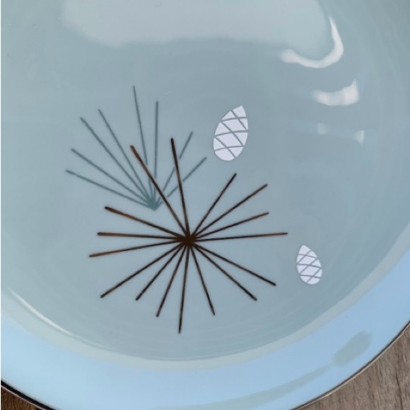 Franciscan Fine China Silver Pine 8” Breakfast Plate, Sold Individually - Picture 3 of 8